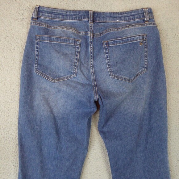 Two by Vince Camuto Jeans Womens 29/8 Medium Wash Blue Stretch Denim Ankle Jeans - Picture 5 of 12